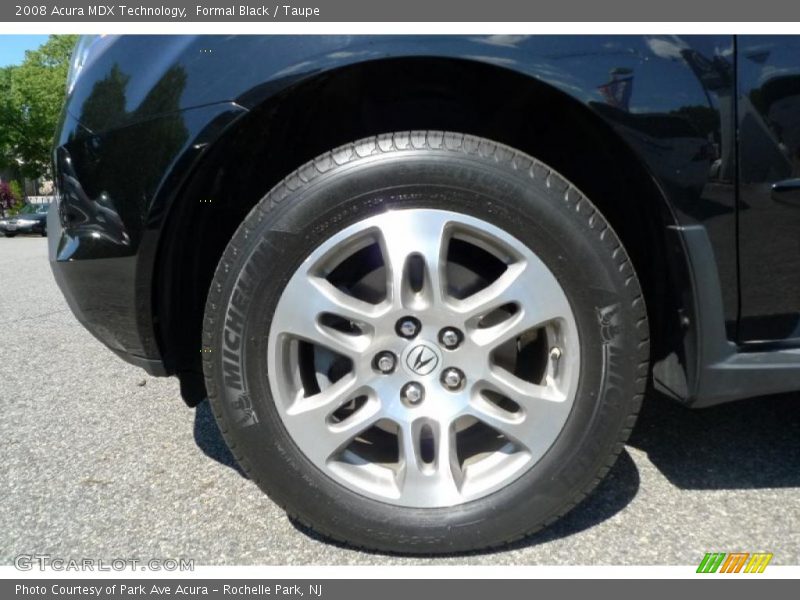 Formal Black / Taupe 2008 Acura MDX Technology