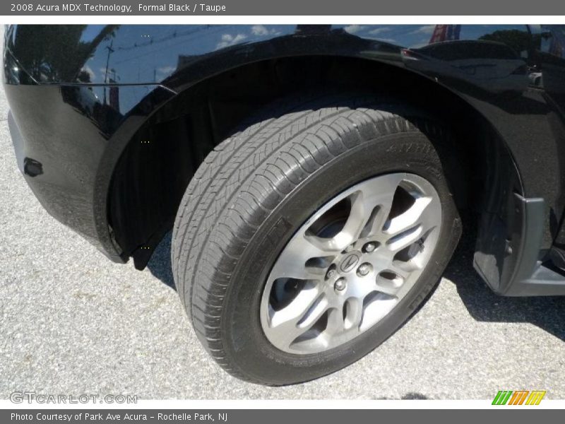 Formal Black / Taupe 2008 Acura MDX Technology