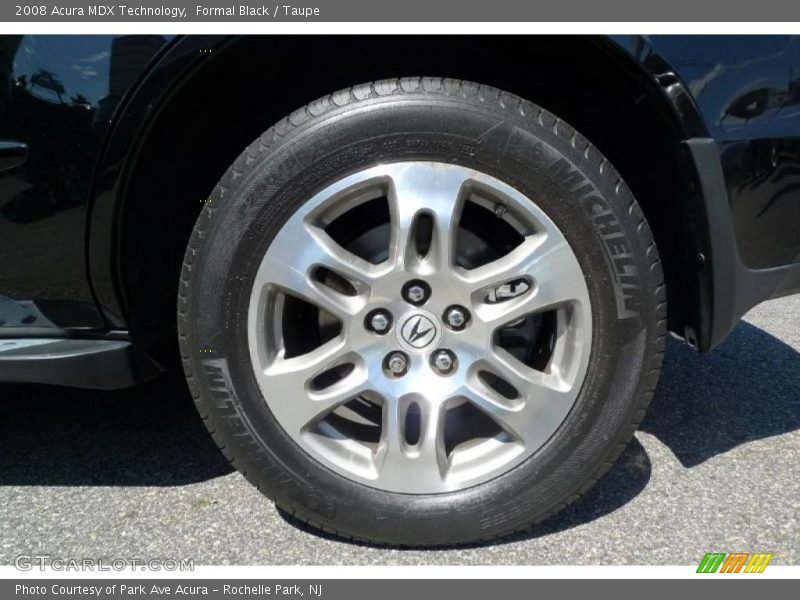Formal Black / Taupe 2008 Acura MDX Technology