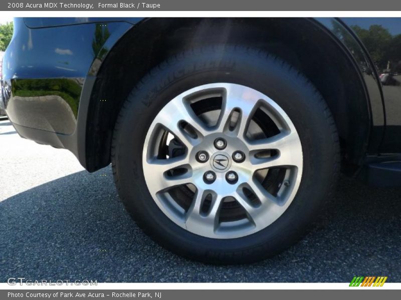 Formal Black / Taupe 2008 Acura MDX Technology