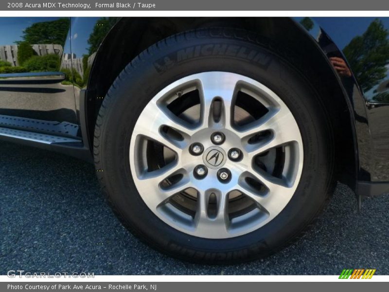 Formal Black / Taupe 2008 Acura MDX Technology
