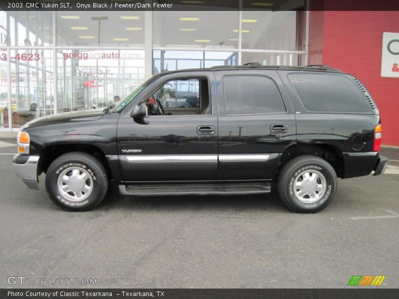 Onyx Black / Pewter/Dark Pewter 2003 GMC Yukon SLT