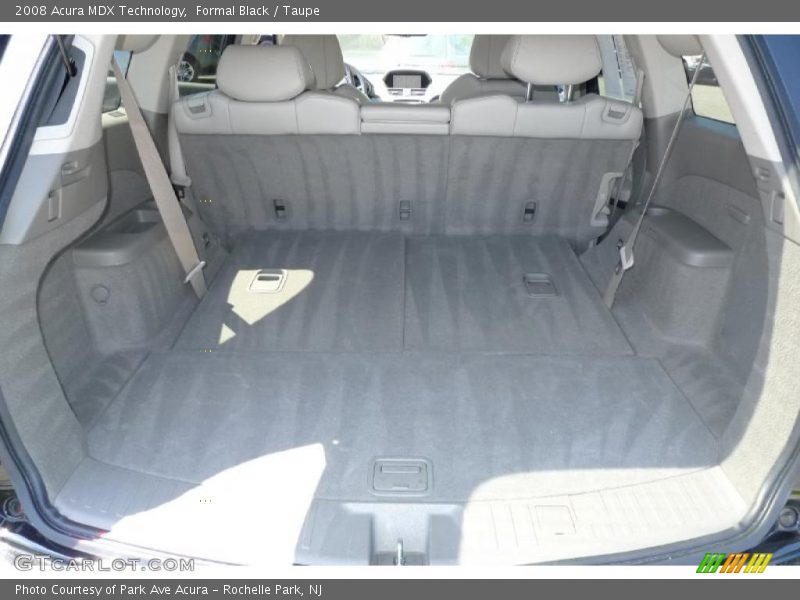 Formal Black / Taupe 2008 Acura MDX Technology