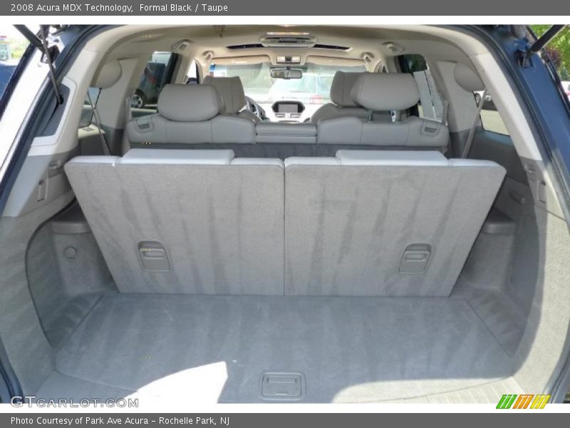 Formal Black / Taupe 2008 Acura MDX Technology