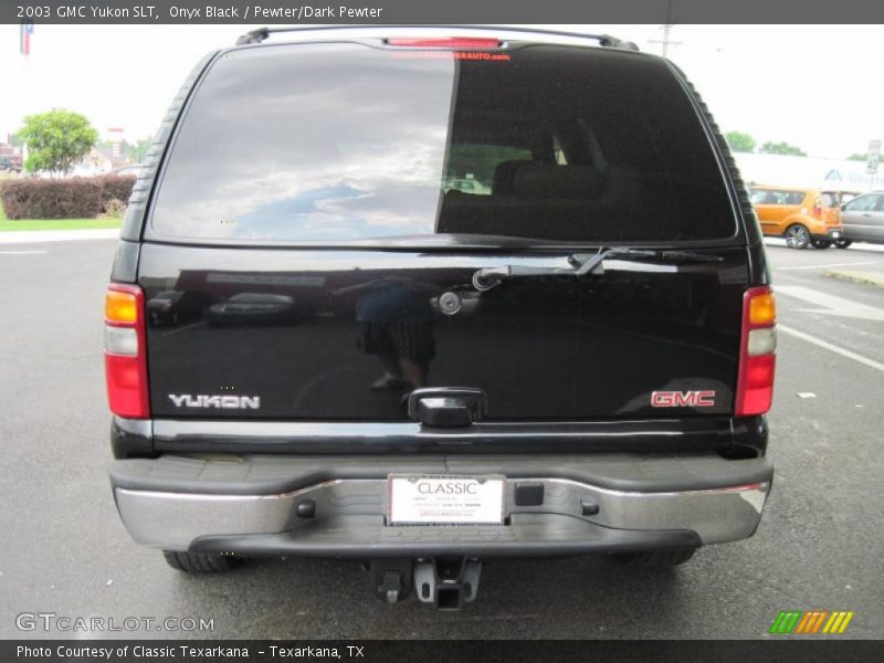 Onyx Black / Pewter/Dark Pewter 2003 GMC Yukon SLT