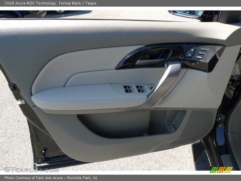 Formal Black / Taupe 2008 Acura MDX Technology