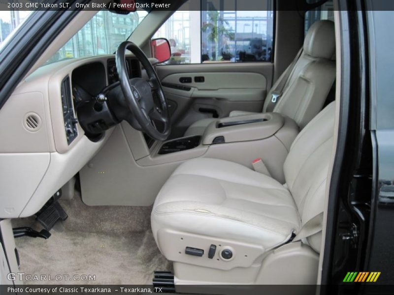 Onyx Black / Pewter/Dark Pewter 2003 GMC Yukon SLT