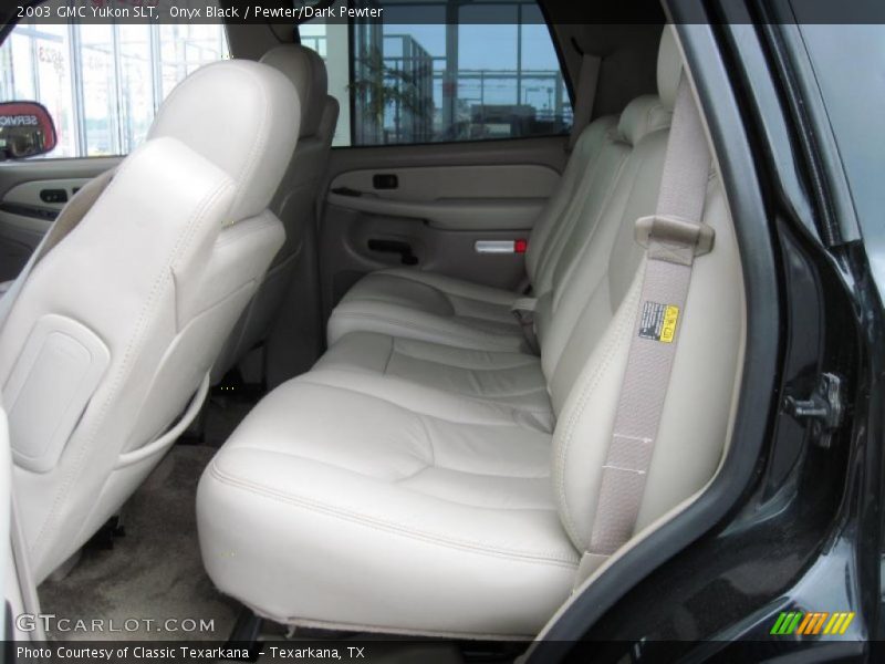 Onyx Black / Pewter/Dark Pewter 2003 GMC Yukon SLT