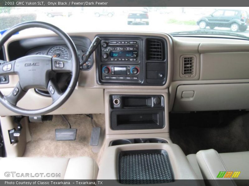 Onyx Black / Pewter/Dark Pewter 2003 GMC Yukon SLT