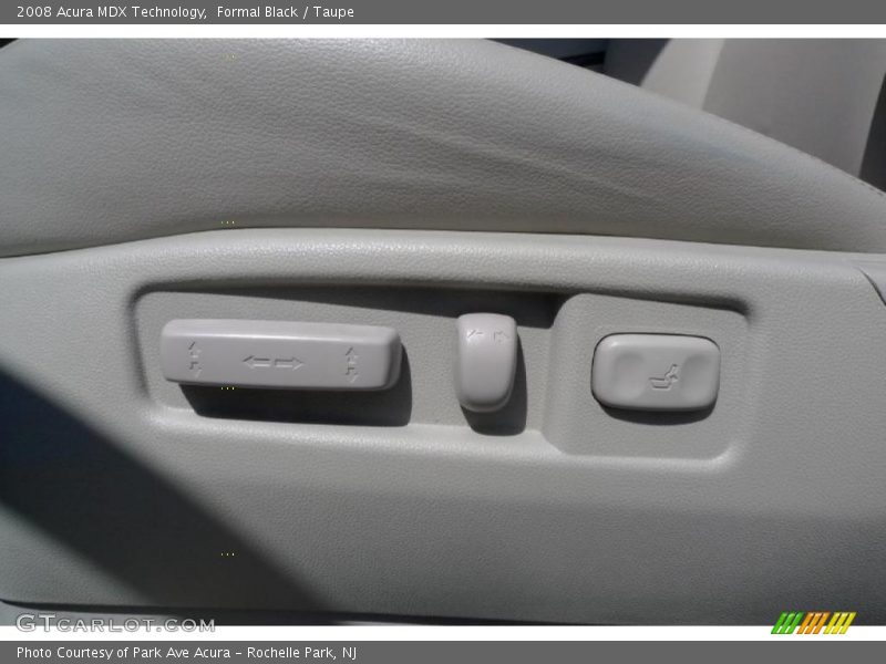 Formal Black / Taupe 2008 Acura MDX Technology