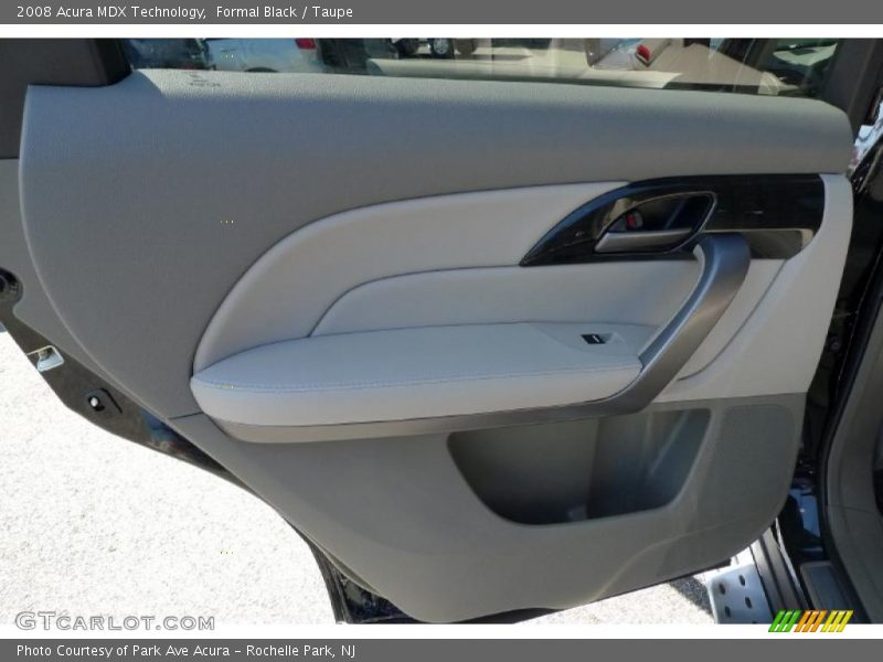 Formal Black / Taupe 2008 Acura MDX Technology