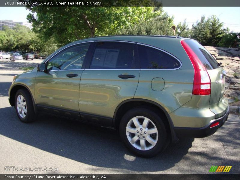 Green Tea Metallic / Ivory 2008 Honda CR-V EX 4WD