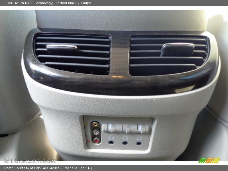 Formal Black / Taupe 2008 Acura MDX Technology