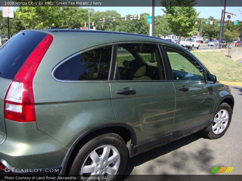 Green Tea Metallic / Ivory 2008 Honda CR-V EX 4WD