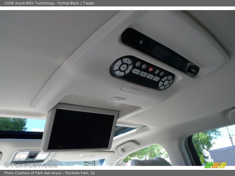 Formal Black / Taupe 2008 Acura MDX Technology