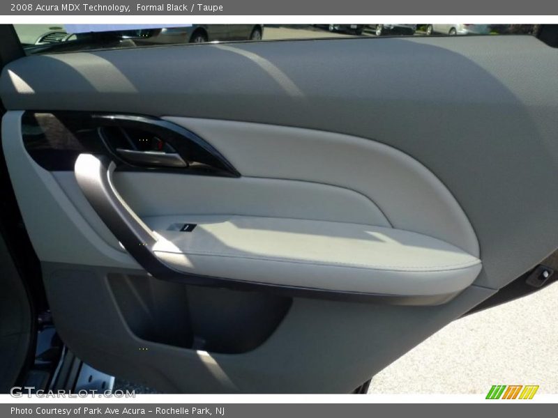 Formal Black / Taupe 2008 Acura MDX Technology