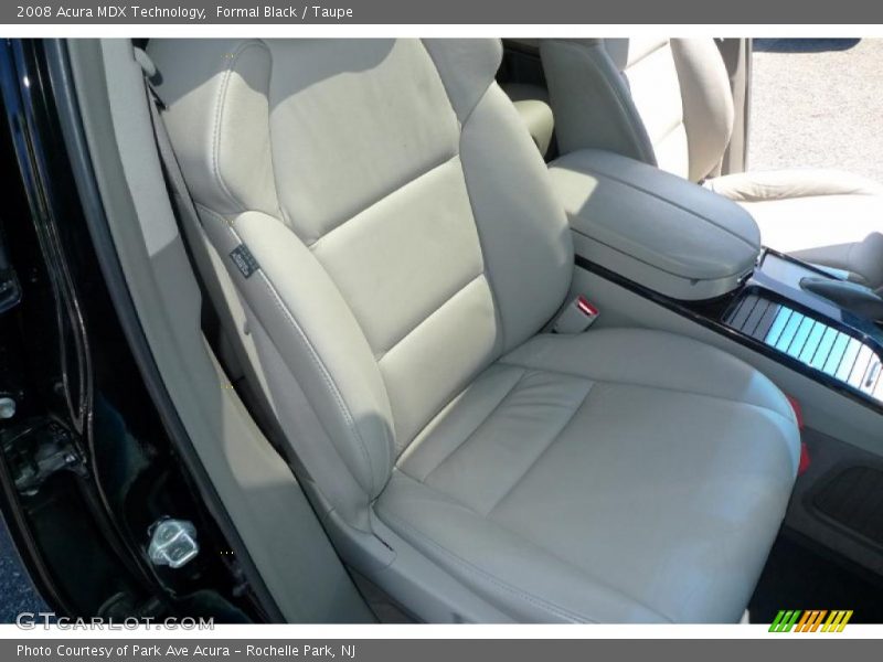 Formal Black / Taupe 2008 Acura MDX Technology