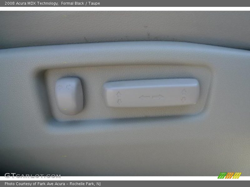 Formal Black / Taupe 2008 Acura MDX Technology