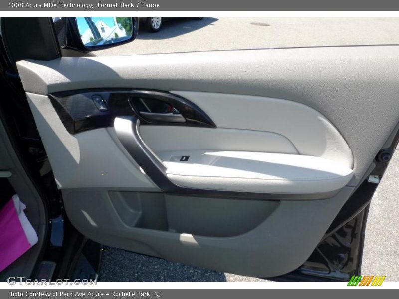 Formal Black / Taupe 2008 Acura MDX Technology
