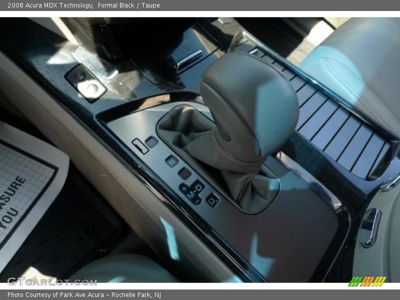 Formal Black / Taupe 2008 Acura MDX Technology