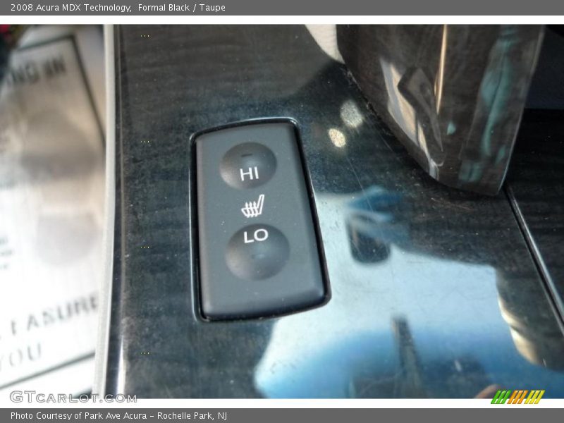 Formal Black / Taupe 2008 Acura MDX Technology