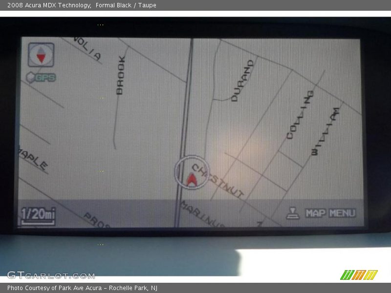 Formal Black / Taupe 2008 Acura MDX Technology