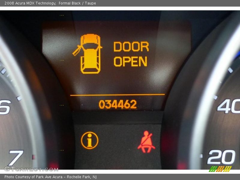 Formal Black / Taupe 2008 Acura MDX Technology