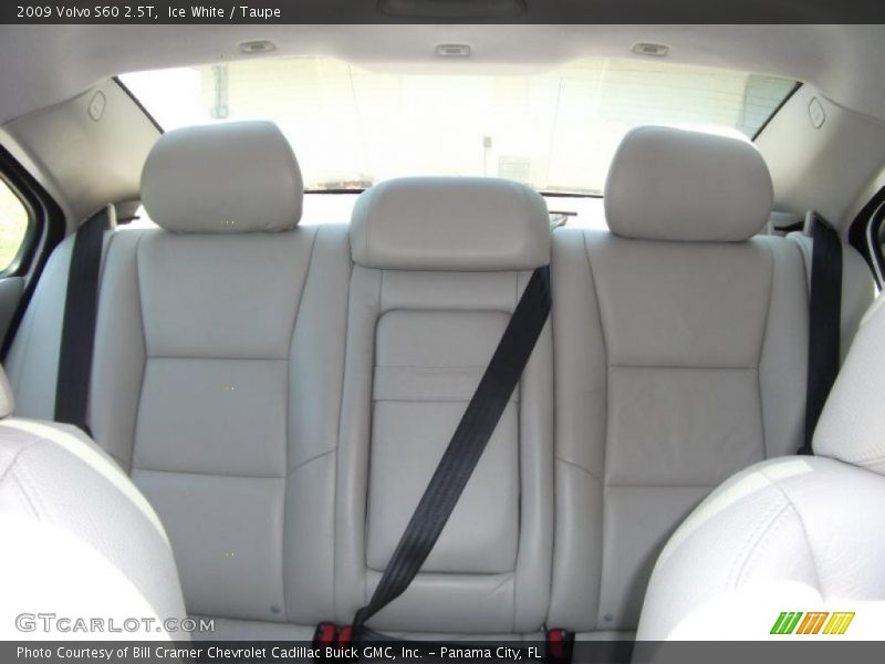 Ice White / Taupe 2009 Volvo S60 2.5T