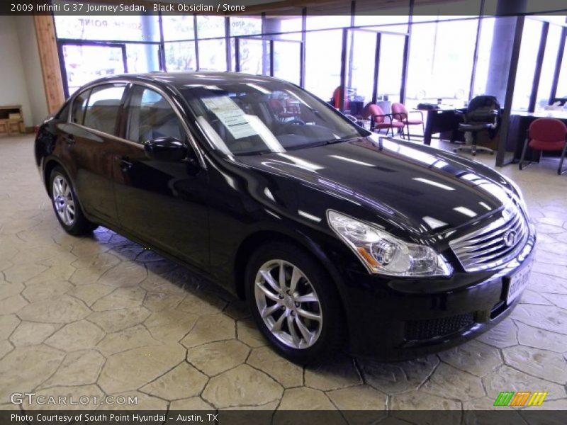 Black Obsidian / Stone 2009 Infiniti G 37 Journey Sedan