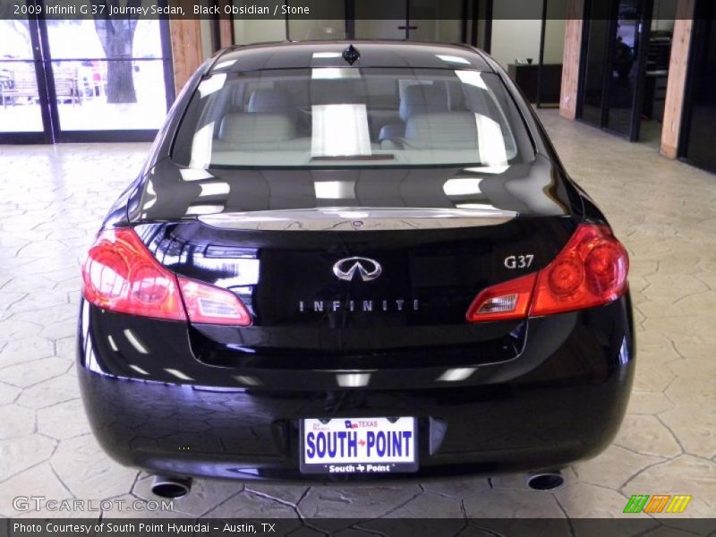 Black Obsidian / Stone 2009 Infiniti G 37 Journey Sedan