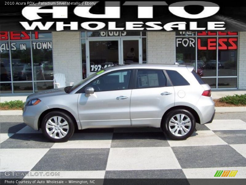 Palladium Silver Metallic / Ebony 2010 Acura RDX