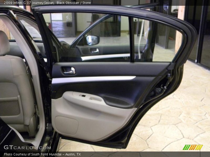 Black Obsidian / Stone 2009 Infiniti G 37 Journey Sedan