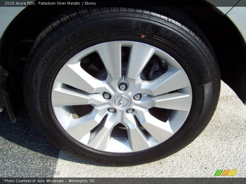 Palladium Silver Metallic / Ebony 2010 Acura RDX