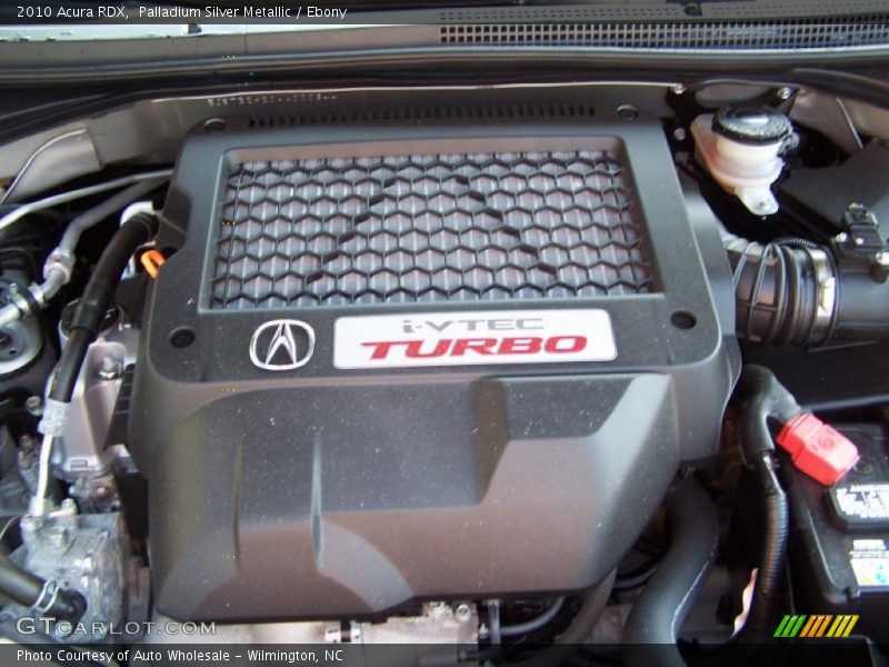 Palladium Silver Metallic / Ebony 2010 Acura RDX