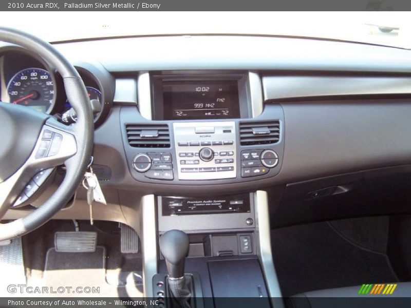Palladium Silver Metallic / Ebony 2010 Acura RDX