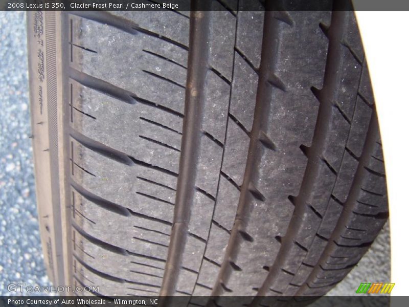 Glacier Frost Pearl / Cashmere Beige 2008 Lexus IS 350