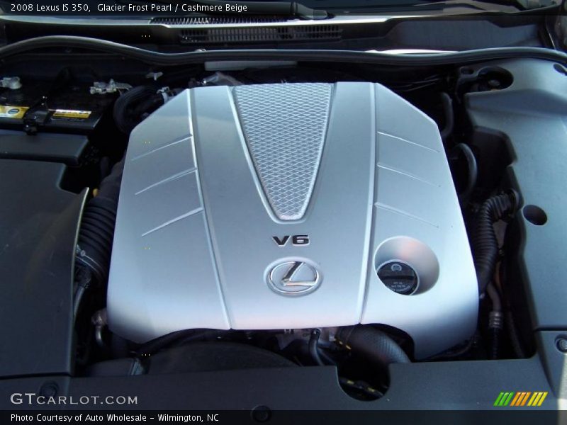 Glacier Frost Pearl / Cashmere Beige 2008 Lexus IS 350