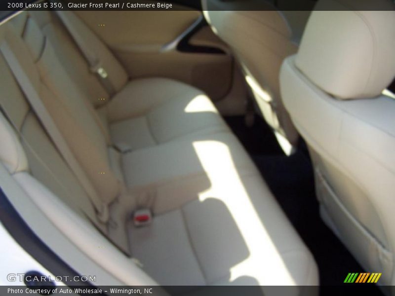 Glacier Frost Pearl / Cashmere Beige 2008 Lexus IS 350