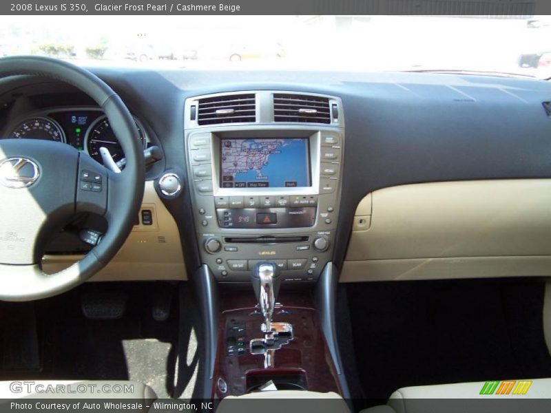 Glacier Frost Pearl / Cashmere Beige 2008 Lexus IS 350