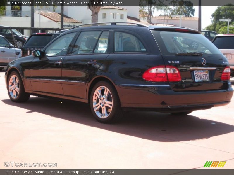 Capri Blue Metallic / Ash 2004 Mercedes-Benz E 500 4Matic Wagon