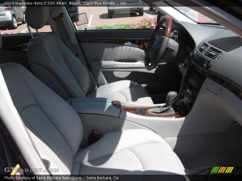 Capri Blue Metallic / Ash 2004 Mercedes-Benz E 500 4Matic Wagon