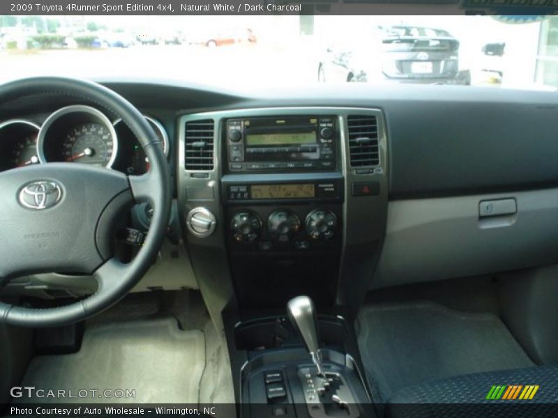 Natural White / Dark Charcoal 2009 Toyota 4Runner Sport Edition 4x4