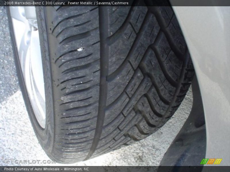 Pewter Metallic / Savanna/Cashmere 2008 Mercedes-Benz C 300 Luxury