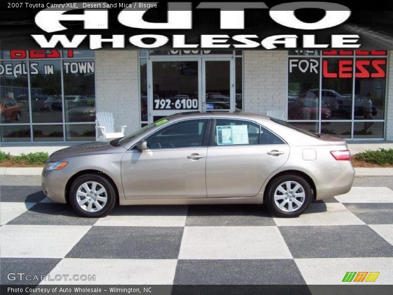 Desert Sand Mica / Bisque 2007 Toyota Camry XLE