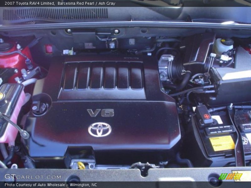 Barcelona Red Pearl / Ash Gray 2007 Toyota RAV4 Limited