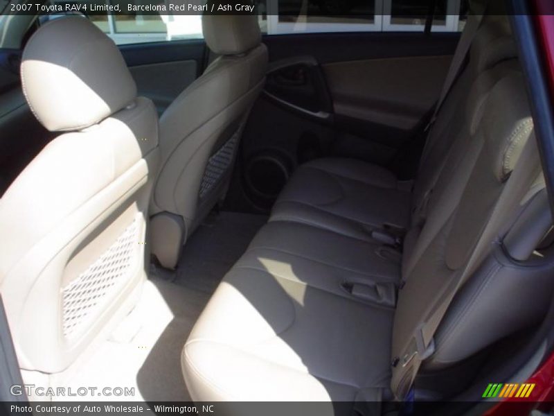 Barcelona Red Pearl / Ash Gray 2007 Toyota RAV4 Limited
