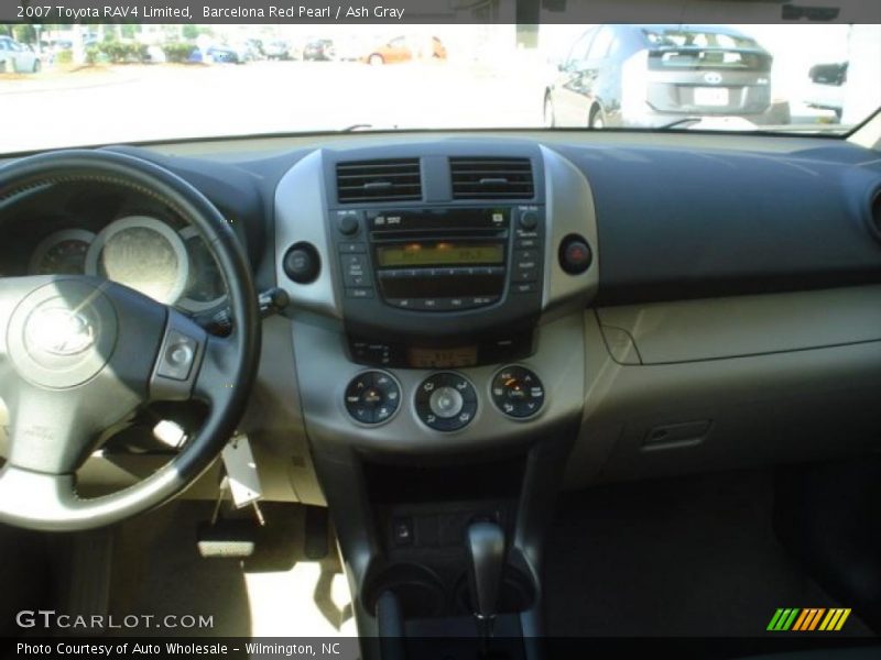 Barcelona Red Pearl / Ash Gray 2007 Toyota RAV4 Limited