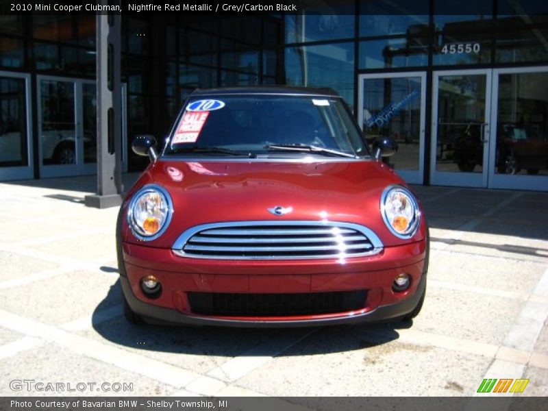 Nightfire Red Metallic / Grey/Carbon Black 2010 Mini Cooper Clubman