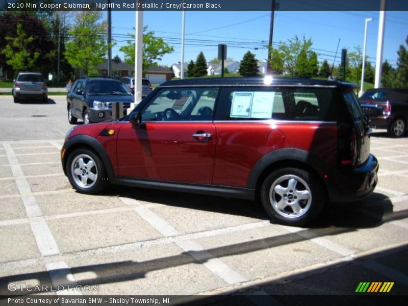 Nightfire Red Metallic / Grey/Carbon Black 2010 Mini Cooper Clubman