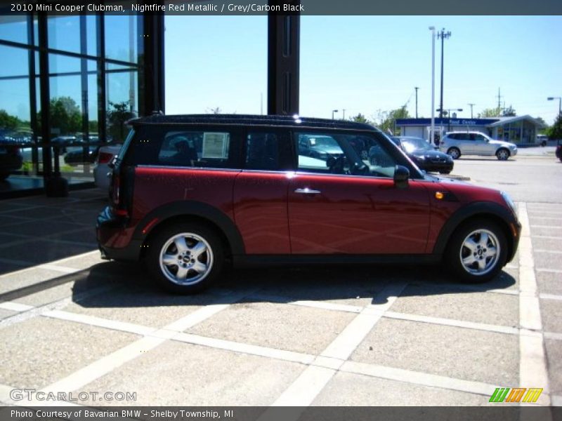 Nightfire Red Metallic / Grey/Carbon Black 2010 Mini Cooper Clubman